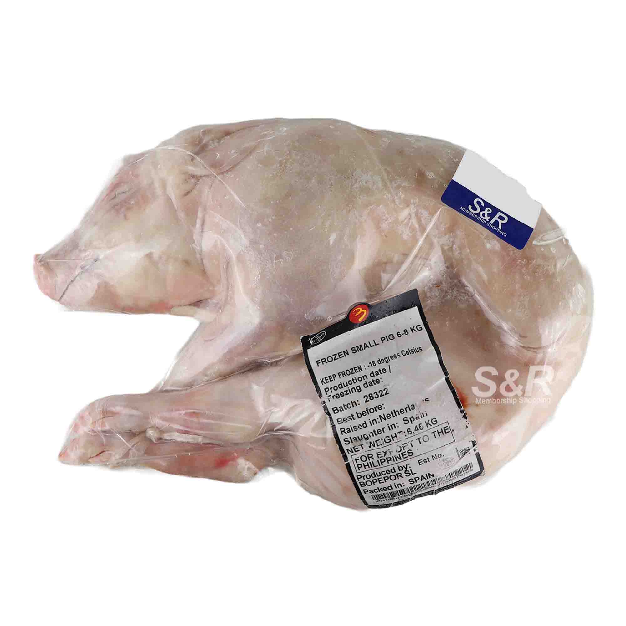 Bopepor Frozen Suckling Pig approx. 8kg